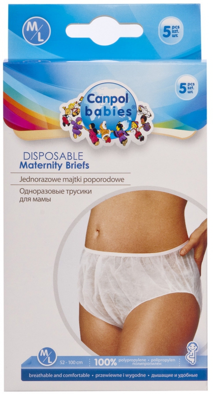 Трусики Canpol babies одноразовые для мамы (9/598) р.M/L (52-100см) N5 уп